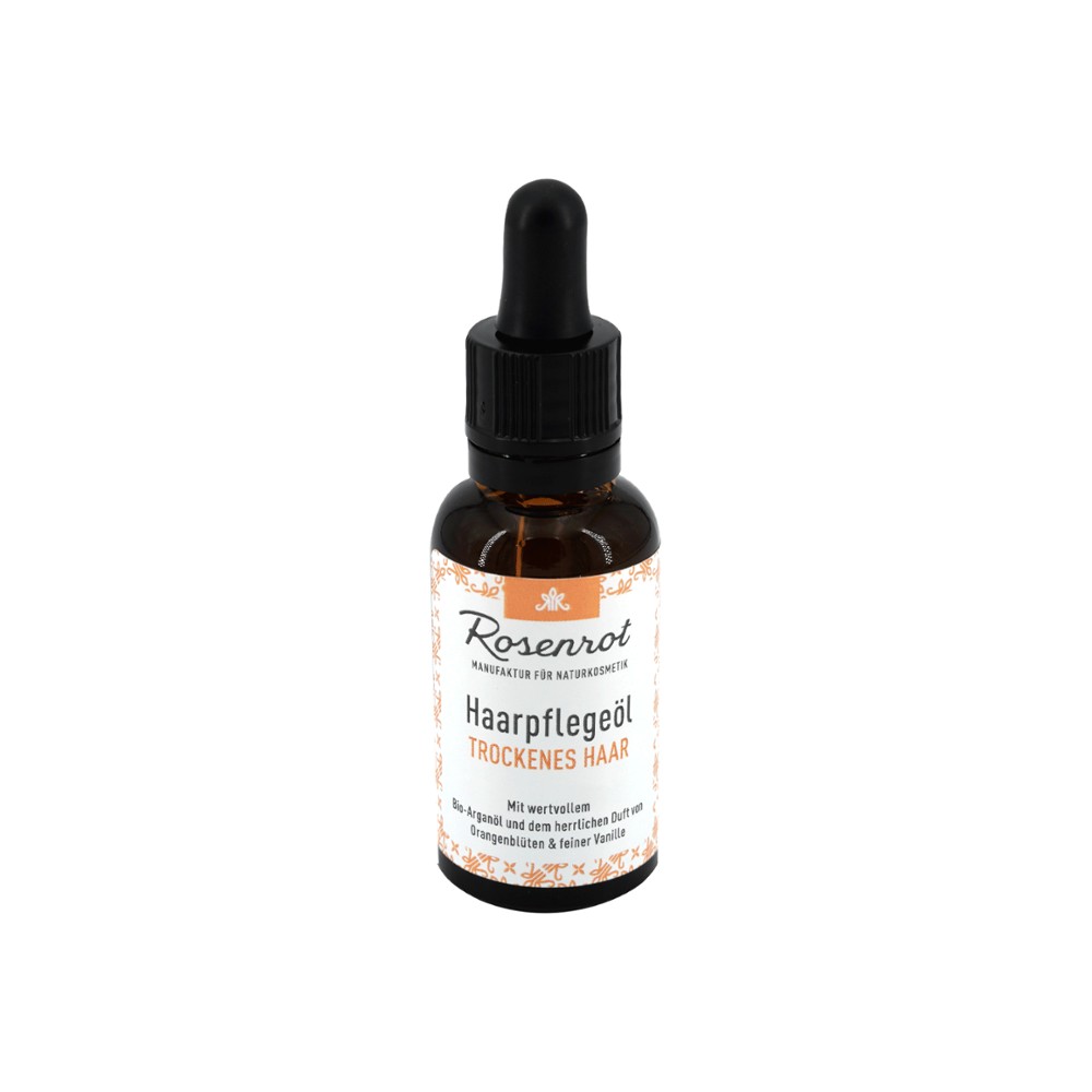 Haarpflegeöl - Trockenes Haar - 30ml // Rosenrot Naturkosmetik