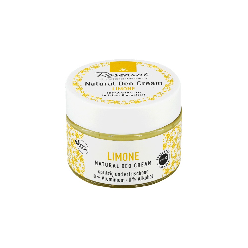 Deo Creme Limone - vegan (100% natural) // Rosenrot Naturkosmetik