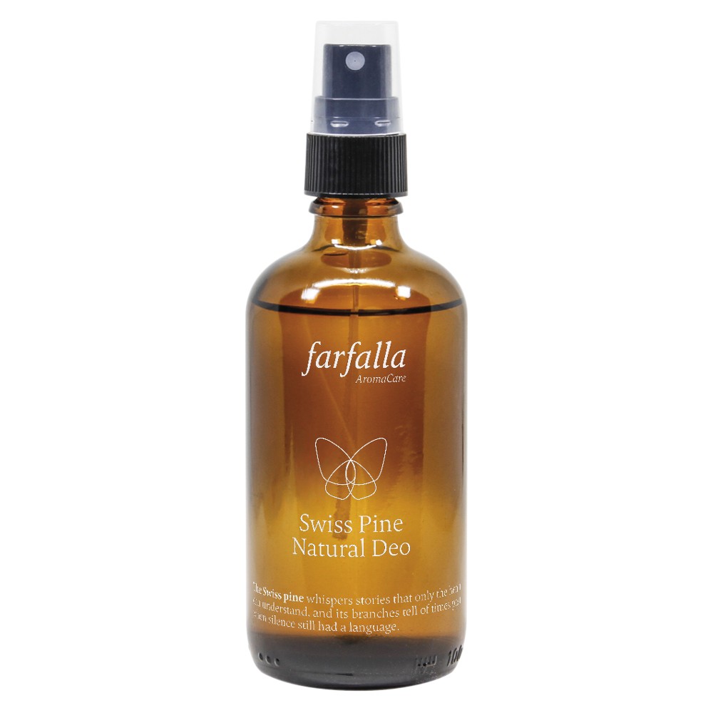 Swiss Pine Natural Deodorant, 100ml // farfalla