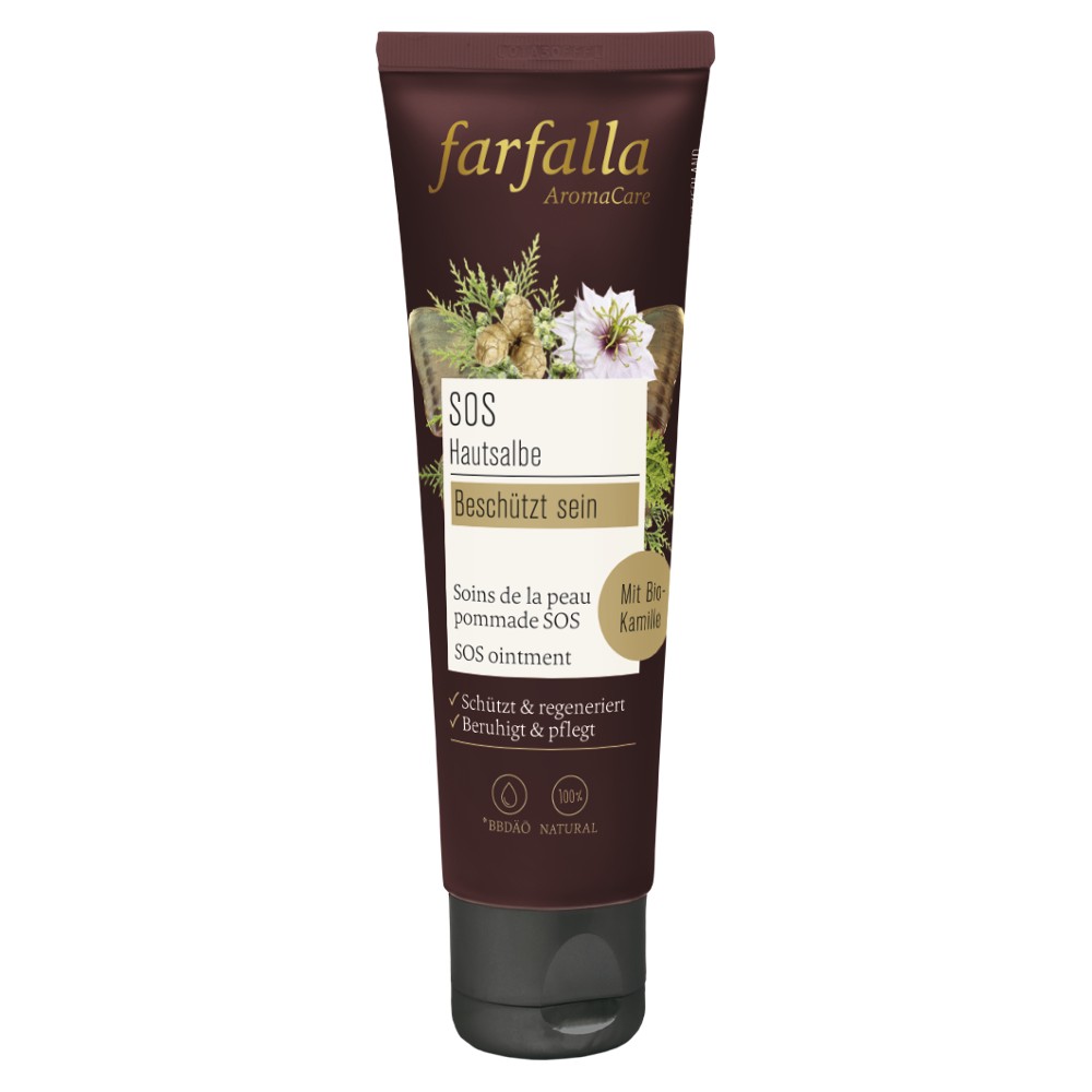 beschützt sein, SOS Hautsalbe, 30ml // farfalla
