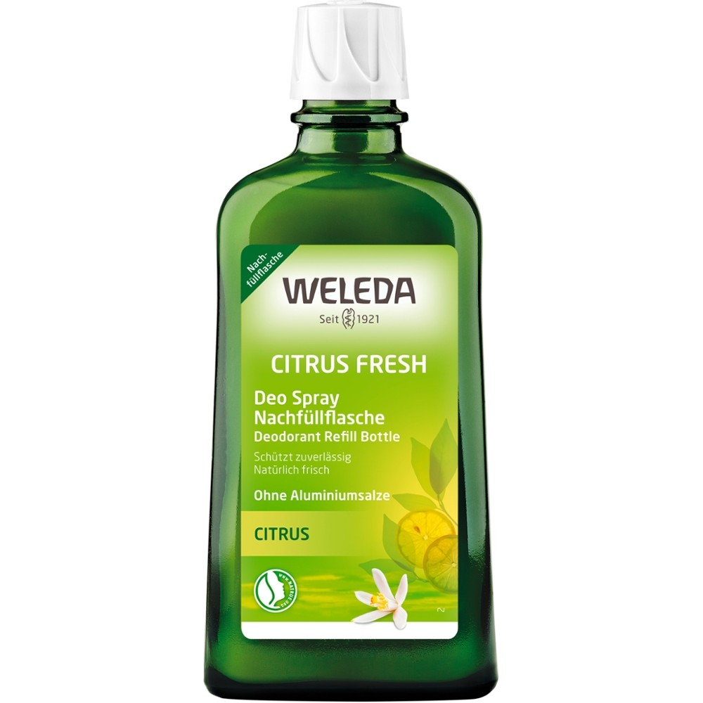 Fresh Deo Spray Citrus Nachfüllflasche // Weleda