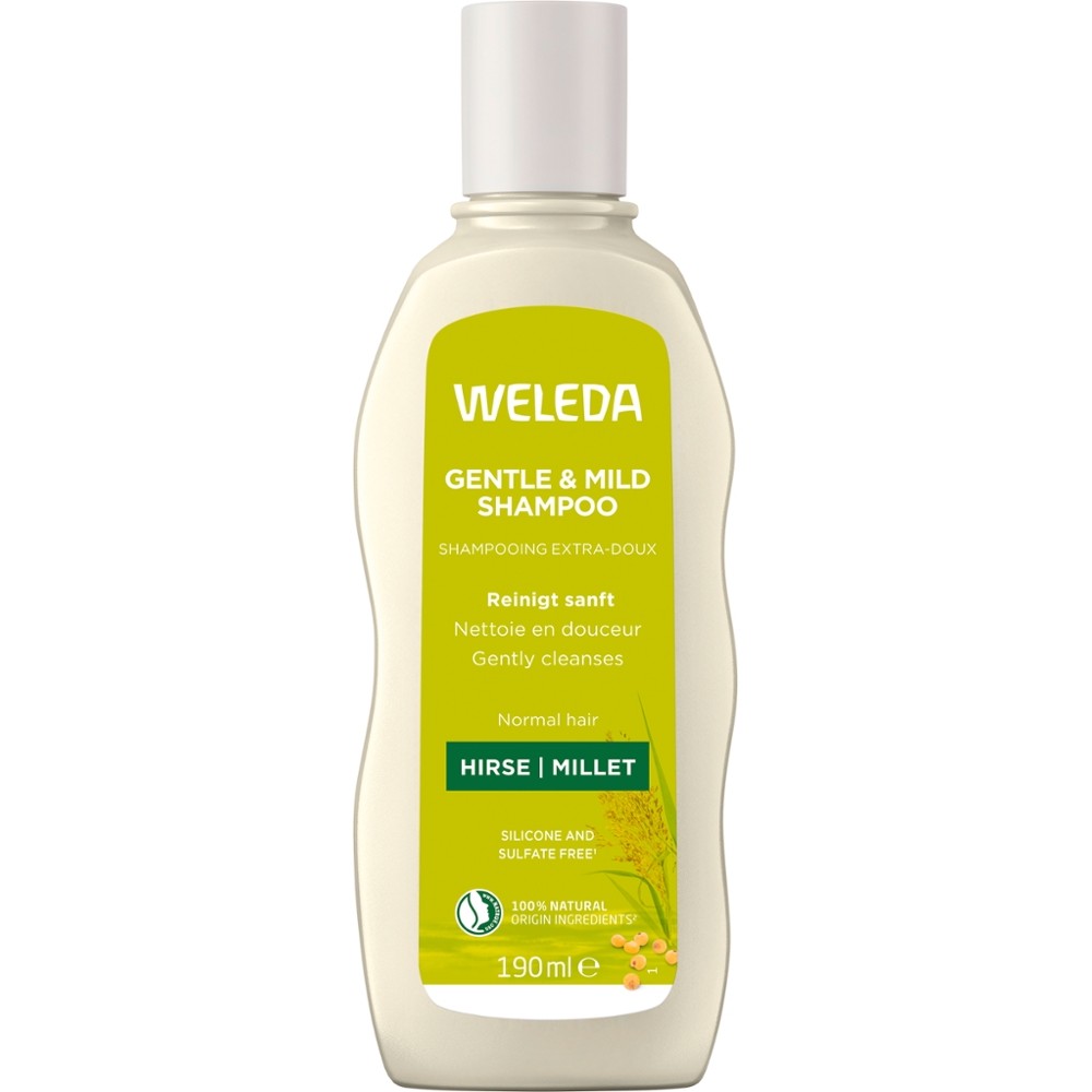 Gentle & Mild Shampoo Hirse 190 ml // Weleda