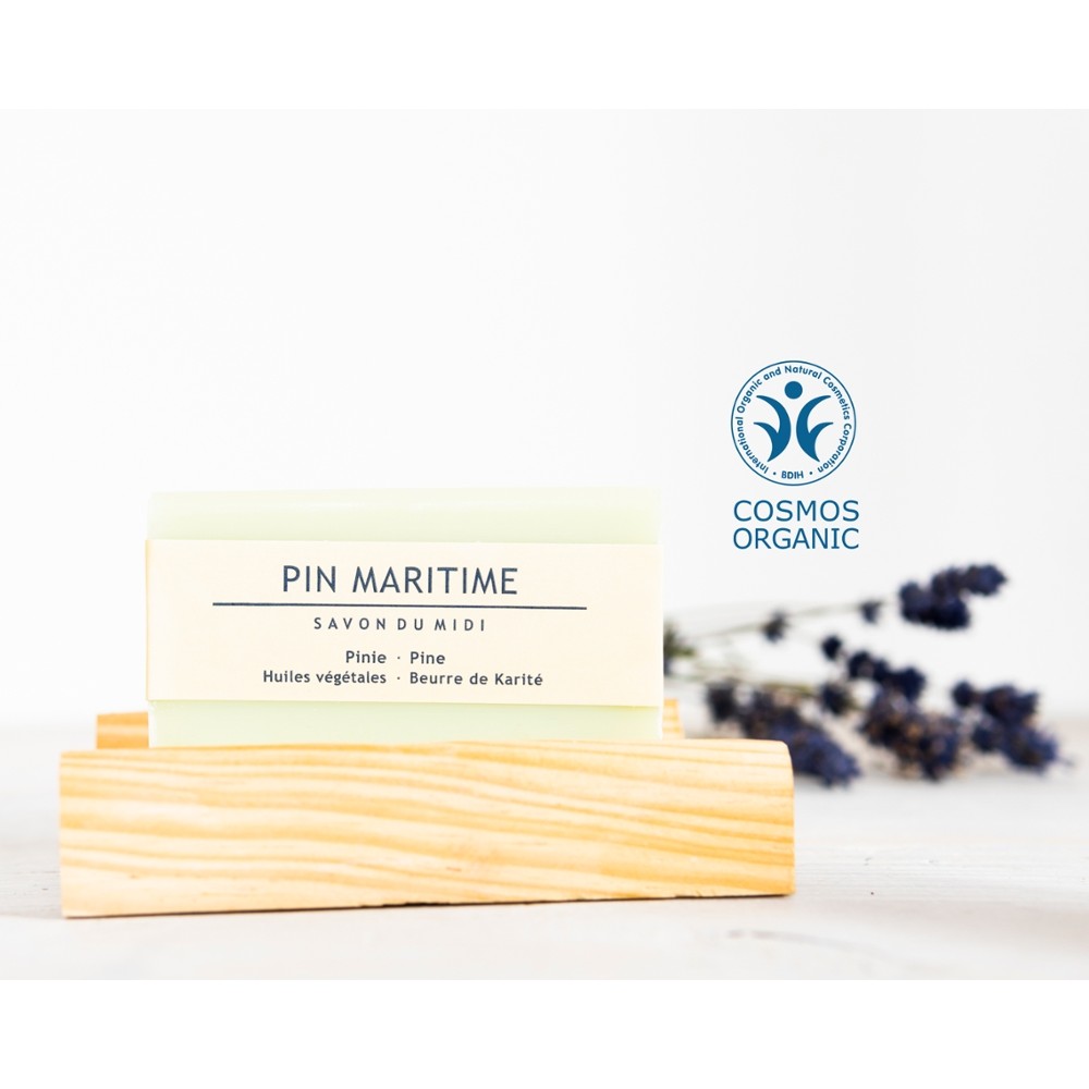 Seife mit Karité-Butter Pinie 100g // Savon du Midi