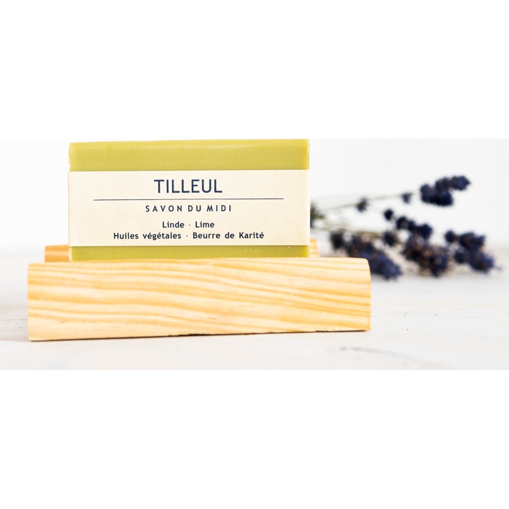 Seife mit Karité-Butter Linde 100g // Savon du Midi