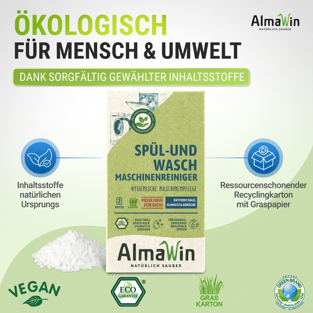 Spül- und Waschmaschinen Reiniger // AlmaWin