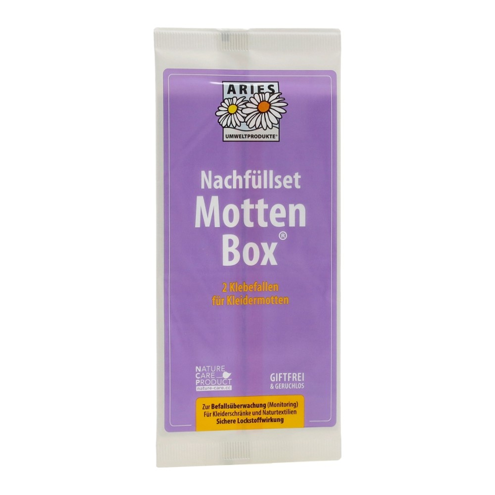 Nachfüllset Mottenbox 2 Klebefallen // Aries