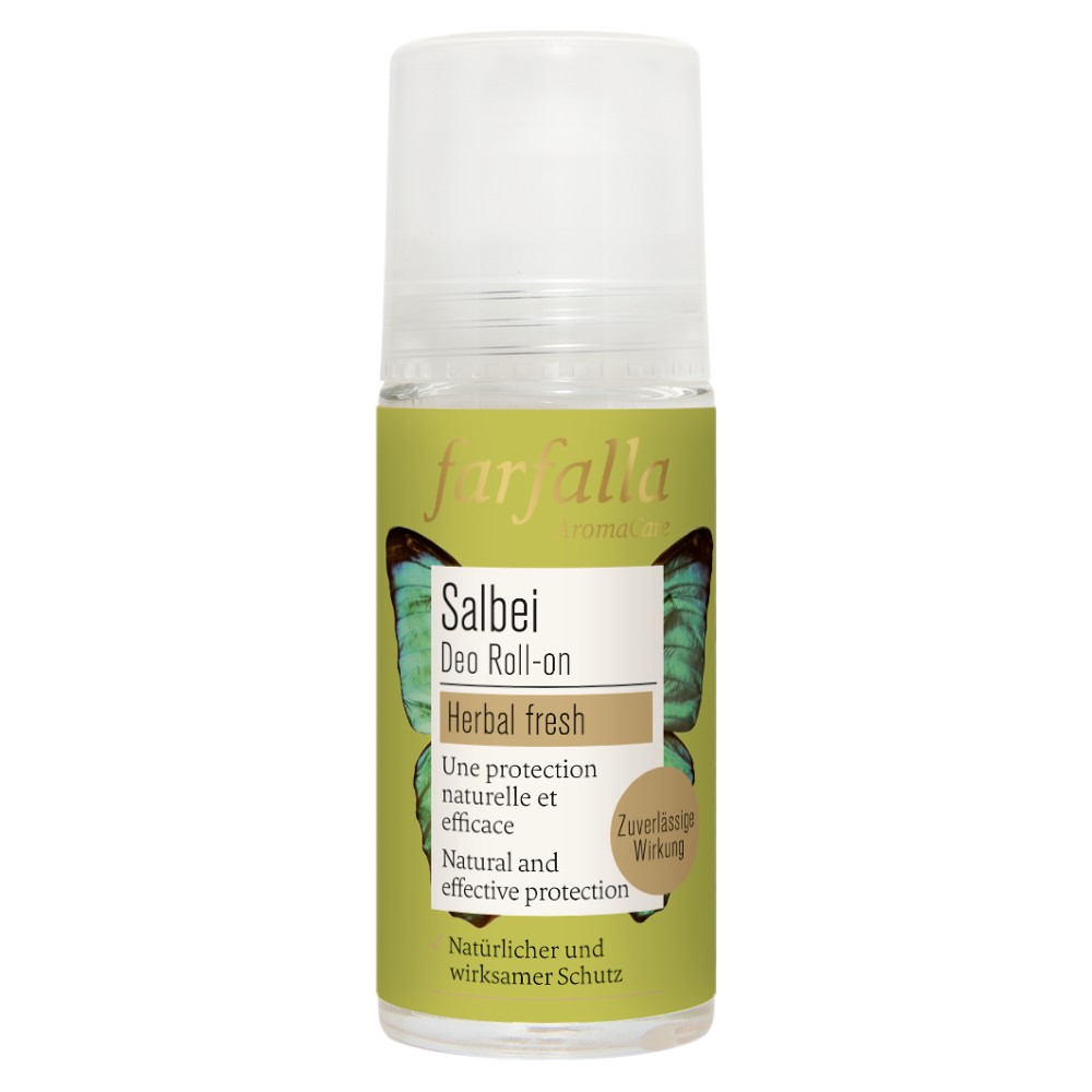 Salbei, Deo Roll-on, 50ml // farfalla