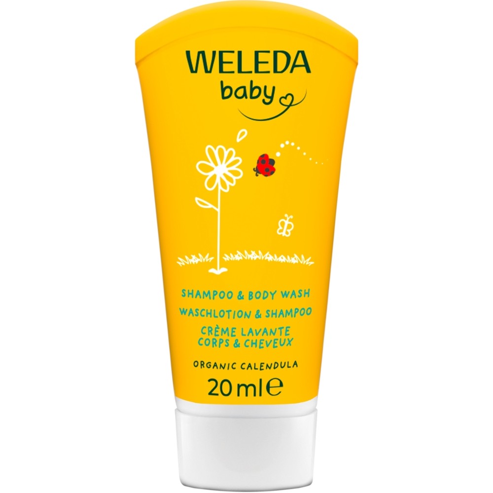 Calendula Waschlotion & Shampoo 20 ml // Weleda