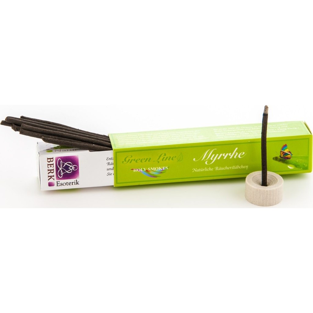 Myrrhe Räucherstäbchen - Green Line 10 g // BERK