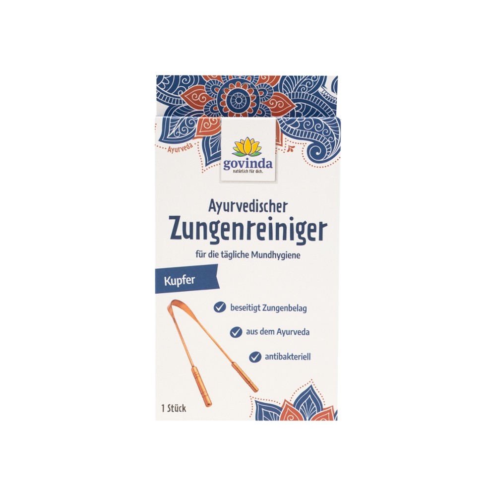 Ayurvedischer Zungenreiniger Kupfer // Govinda