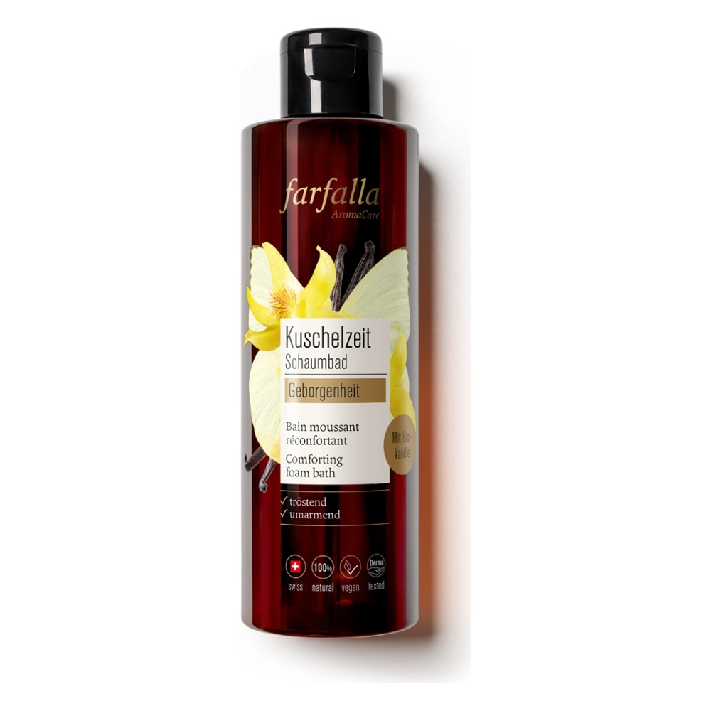 Geborgenheit, Kuschelzeit Schaumbad, 200ml // farfalla