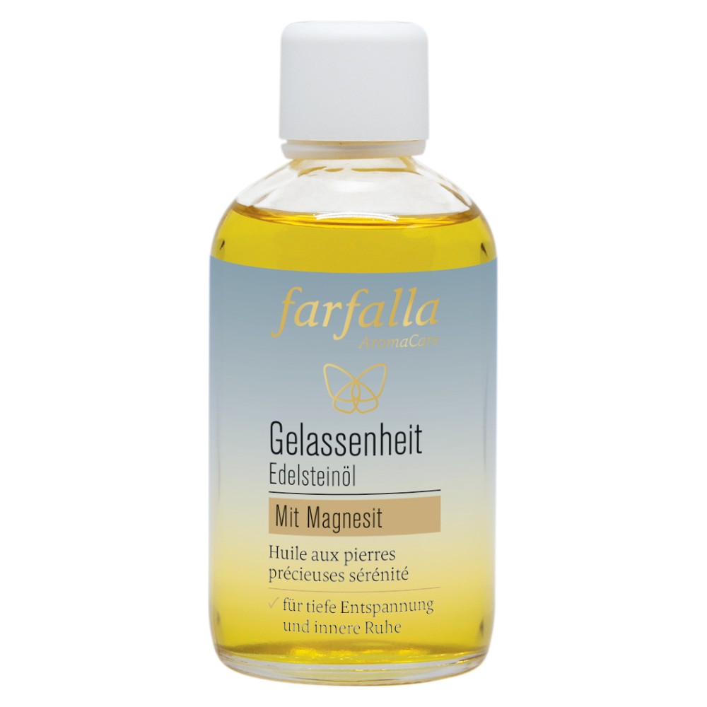 Edelsteinöl Gelassenheit 100ml // farfalla