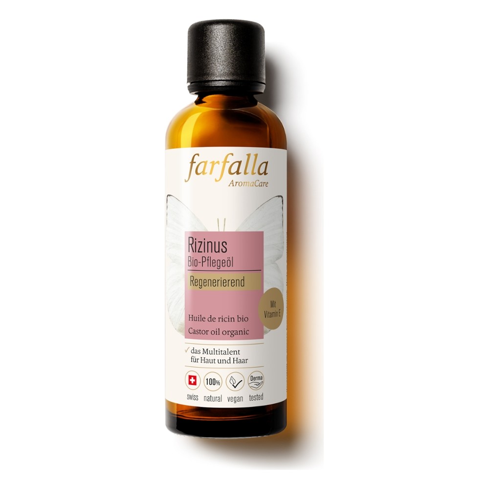 Rizinus, Bio-Pflegeöl, 75ml // farfalla
