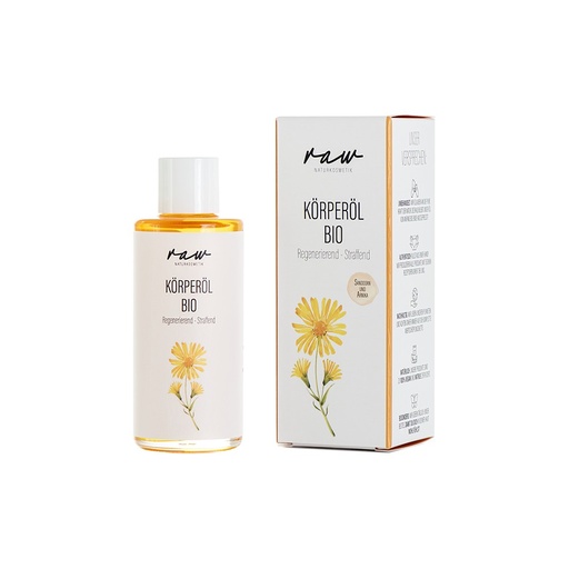 [529009] Bio Körperöl Regenerierend und Straffend mit Sanddorn, Mohnöl sowie Bio Arnika // raw Naturkosmetik