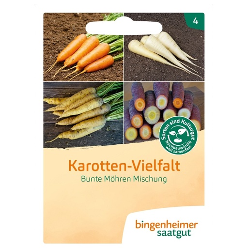 [521722] Möhrenmischung Karotten-Vielfalt // Bingenheimer Saatgut