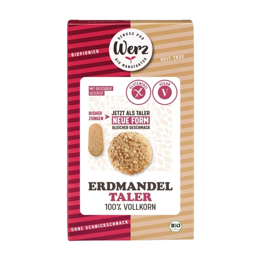 [ex18283] Erdmandel Taler, glutenfrei // Naturkornmühle Werz