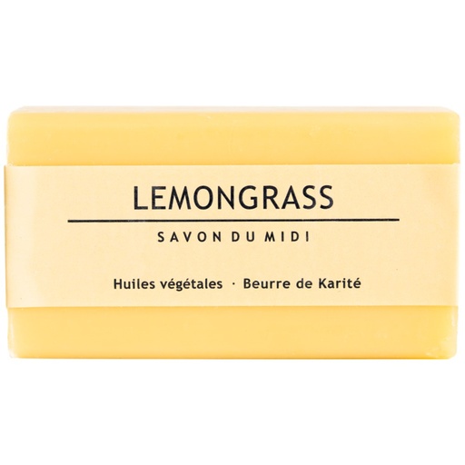 [46923] Seife mit Karité-Butter Lemongrass 100g // Savon du Midi