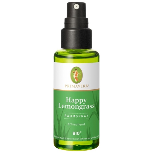 [420814] Happy Lemongrass Raumspray bio // PRIMAVERA