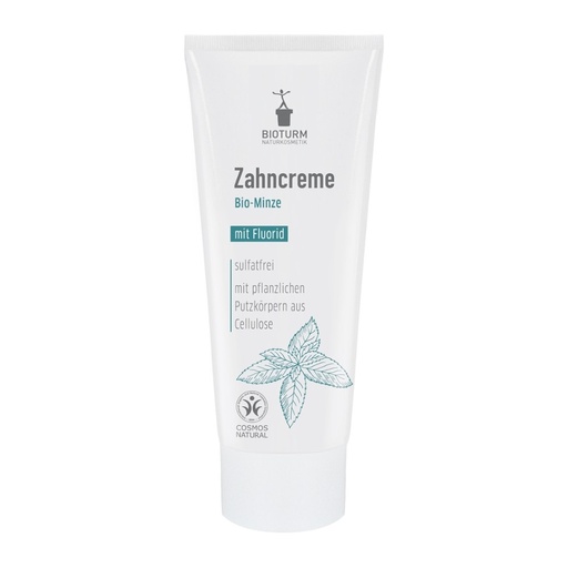 [476761] Zahncreme Bio-Minze mit Fluorid // BIOTURM