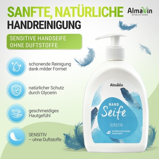 [516253] Flüssigseife Sensitiv // AlmaWin